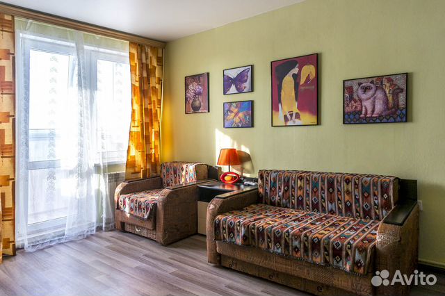 

1-к. квартира, 45 м², 4 кровати
