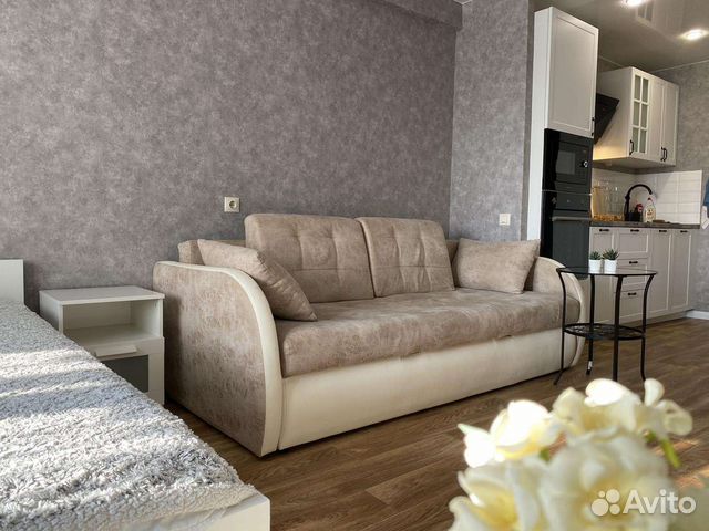 

Квартира-студия, 45 м², 2 кровати