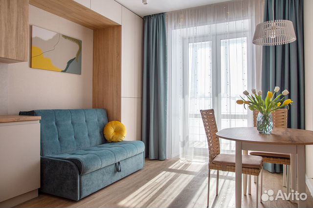 

1-к. квартира, 45 м², 3 кровати