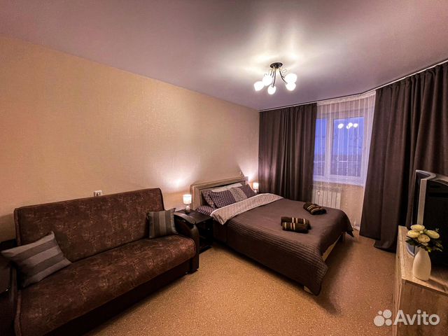 

1-к. квартира, 39 м², 2 кровати