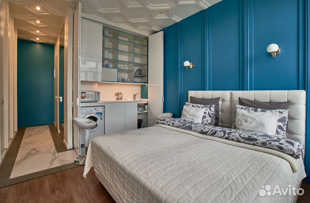 

Квартира-студия, 32 м², 1 кровать