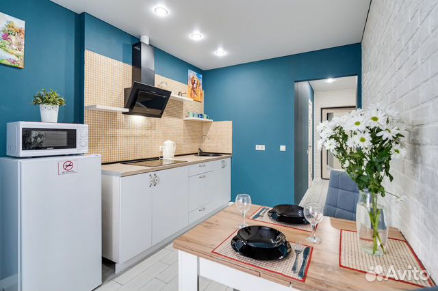 

1-к. квартира, 45 м², 2 кровати