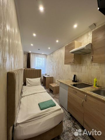 

Квартира-студия, 16 м², 2 кровати