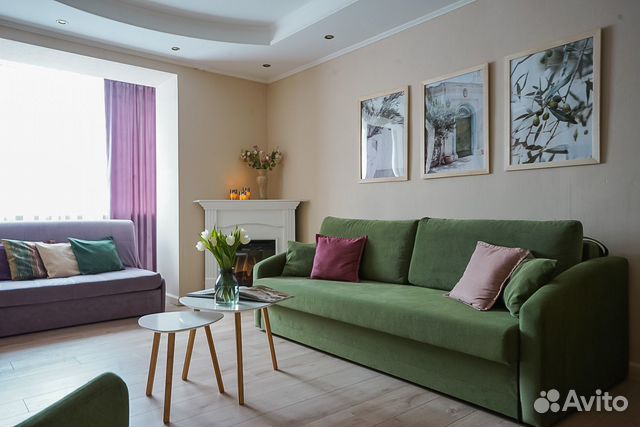 

3-к. квартира, 70 м², 4 кровати