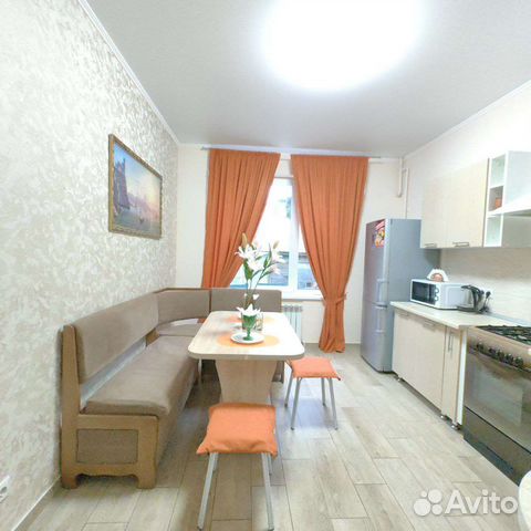 

1-к. квартира, 40 м², 2 кровати