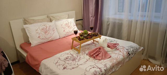 

1-к. квартира, 40 м², 2 кровати