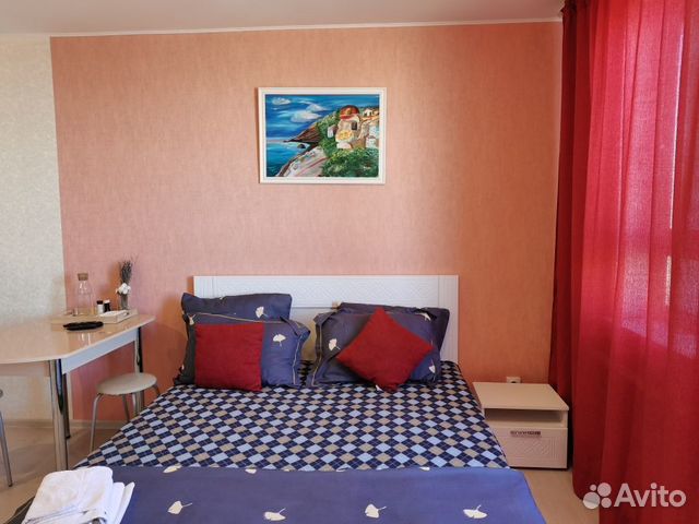 

Квартира-студия, 27 м², 1 кровать