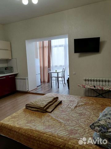 

Квартира-студия, 30 м², 1 кровать