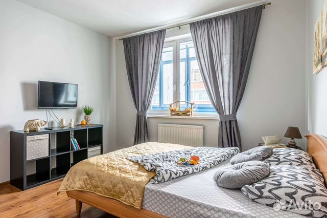 

1-к. квартира, 57 м², 3 кровати