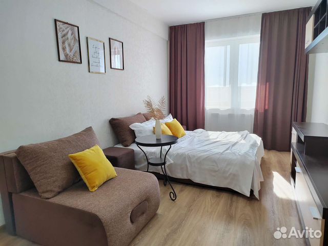

1-к. квартира, 37 м², 3 кровати