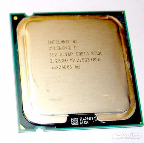 Intel Celeron D 352 Cedar Mill 3200MHz