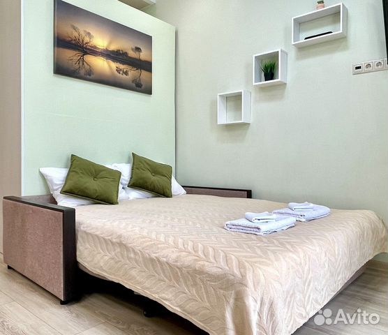 

Квартира-студия, 30 м², 2 кровати