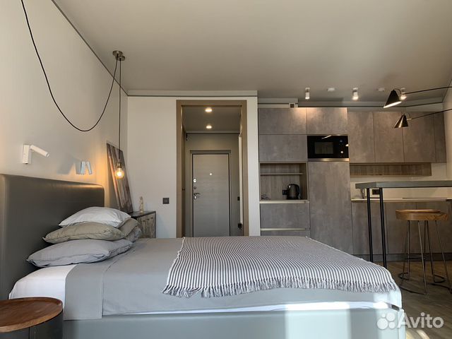 

Квартира-студия, 30 м², 2 кровати