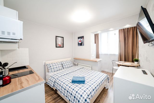 

Квартира-студия, 20 м², 1 кровать