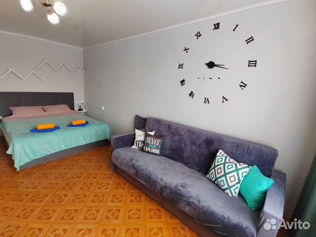 

1-к. квартира, 38 м², 2 кровати