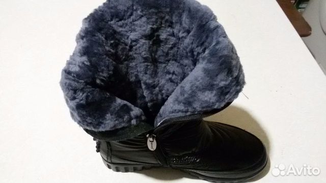 Новые зимние сапоги 36р. с натуральным мехом Новые зимние сапоги 36р. с натуральным мехом