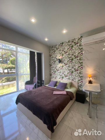 

Квартира-студия, 28 м², 2 кровати