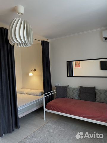 

1-к. квартира, 32 м², 2 кровати