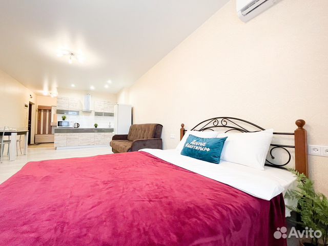 

Квартира-студия, 38 м², 2 кровати