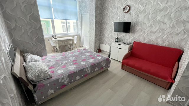 

Квартира-студия, 25 м², 2 кровати
