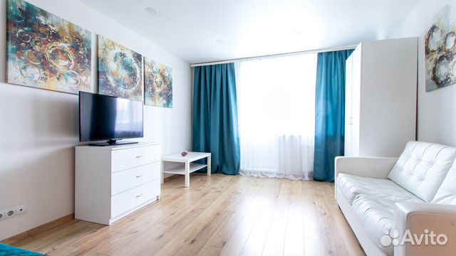 

1-к. квартира, 40 м², 2 кровати