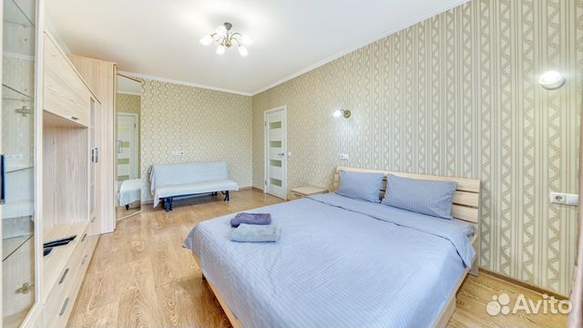 

1-к. квартира, 40 м², 3 кровати