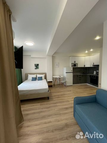 

Квартира-студия, 27 м², 1 кровать