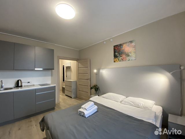 

Квартира-студия в апарт-отеле, 22 м², 1 кровать