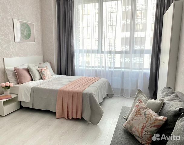 

Квартира-студия, 27 м², 2 кровати