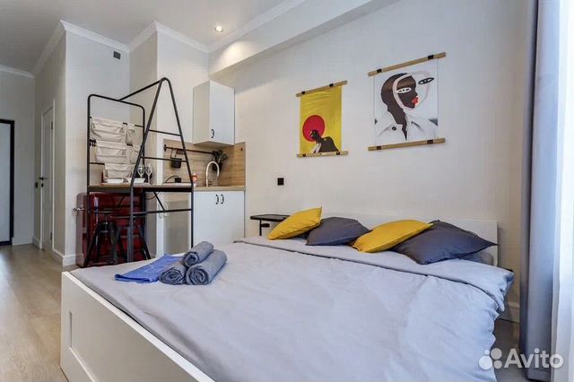 

Квартира-студия, 19 м², 1 кровать