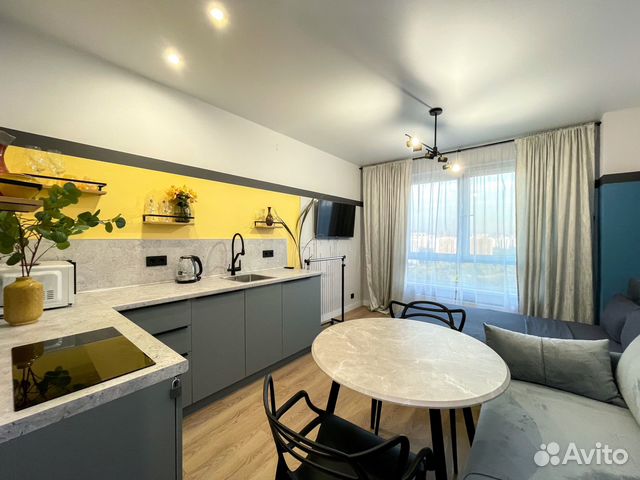 

Квартира-студия, 24 м², 2 кровати