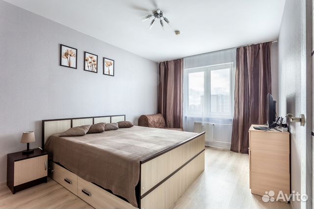 

1-к. квартира, 35 м², 2 кровати