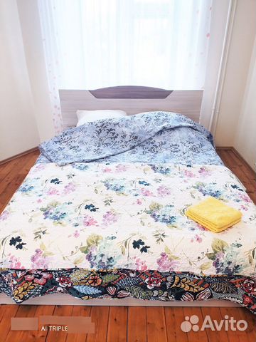 

1-к. квартира, 38 м², 1 кровать