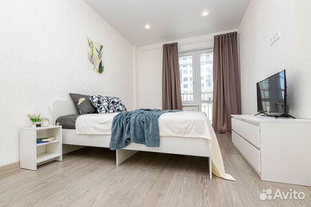 

1-к. квартира, 37 м², 2 кровати