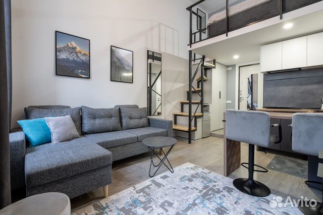 

Квартира-студия, 26 м², 2 кровати