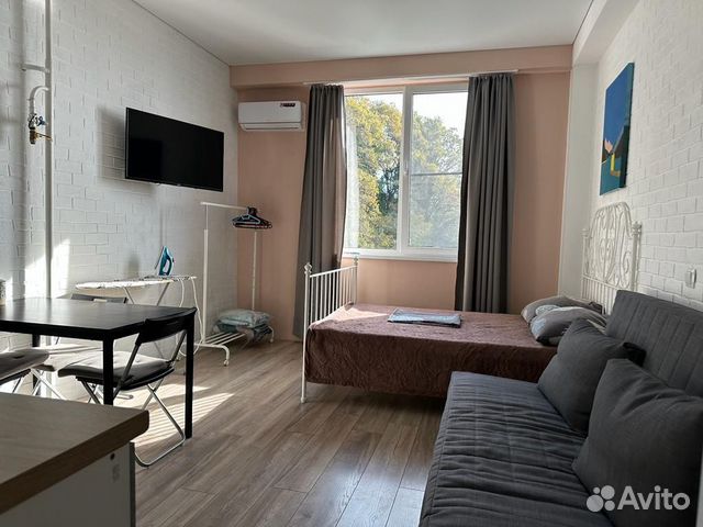 

Квартира-студия, 25 м², 2 кровати