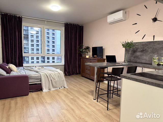 

Квартира-студия, 26 м², 1 кровать