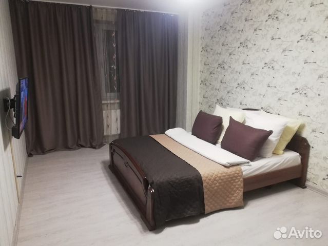 

1-к. квартира, 43 м², 2 кровати