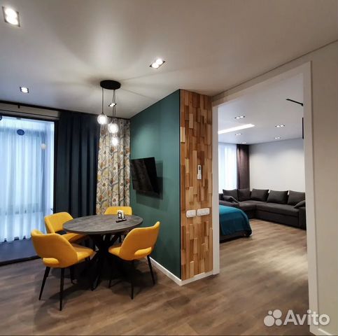 

1-к. квартира, 58 м², 3 кровати