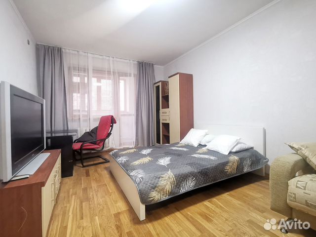 

1-к. квартира, 43 м², 2 кровати