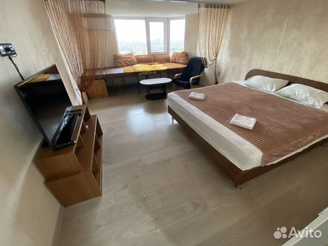 

Квартира-студия, 34 м², 1 кровать