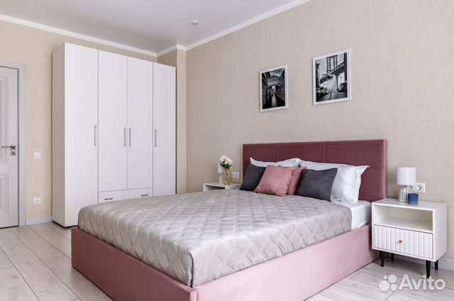 

1-к. квартира, 45 м², 2 кровати