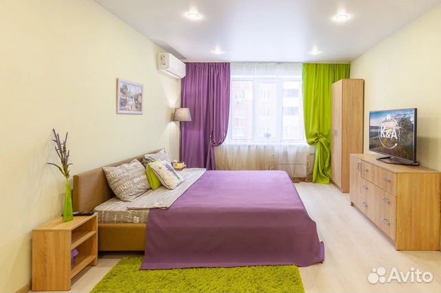 

1-к. квартира, 35 м², 2 кровати