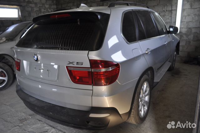 BMW X5 4.8 AT, 2007, битый, 50 000 км