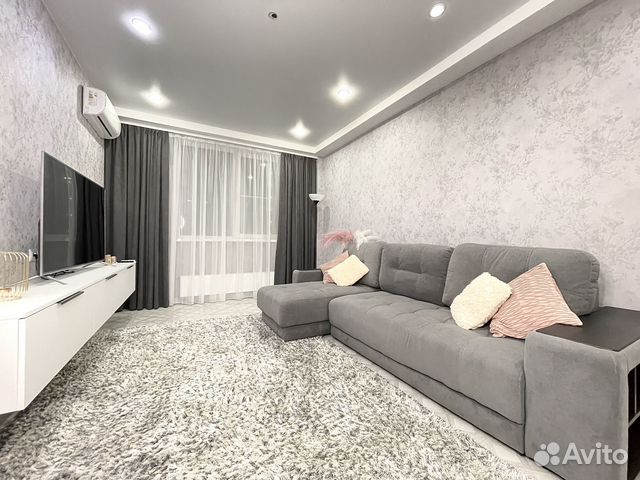 

1-к. квартира, 59 м², 2 кровати
