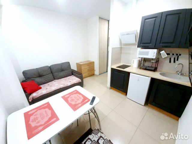 

Квартира-студия, 20 м², 2 кровати