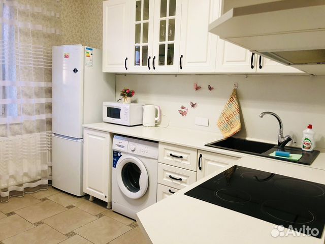 

1-к. квартира, 44 м², 2 кровати