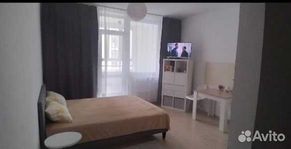 

Квартира-студия, 27 м², 1 кровать
