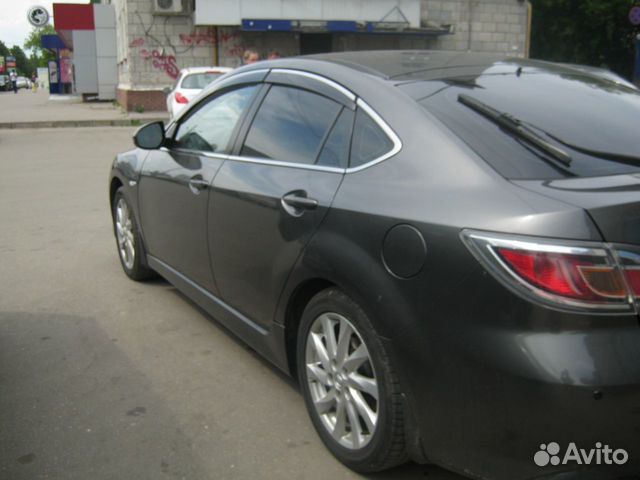 Дефлекторы окон и капота Mazda 6 седан (2008-2012)