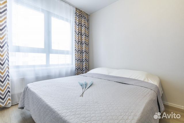 

1-к. квартира, 41 м², 2 кровати